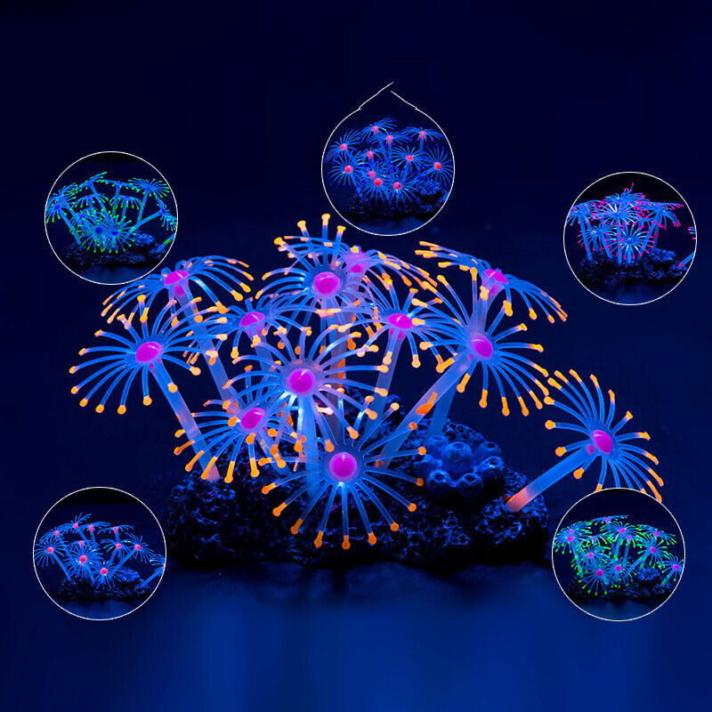 Silicone Glowing Landscape Art - Aquarium Plant Live 评论和价格