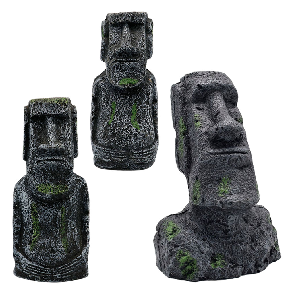 Aquarium Moai Statues Easter I - Aquarium Planting Ideas 评论和价格