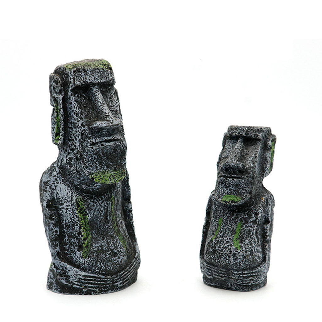 Aquarium Moai Statues Easter I - Aquarium Planting Ideas 评论和价格