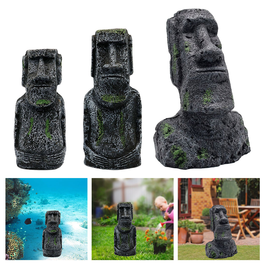 Aquarium Moai Statues Easter I - Aquarium Planting Ideas 评论和价格