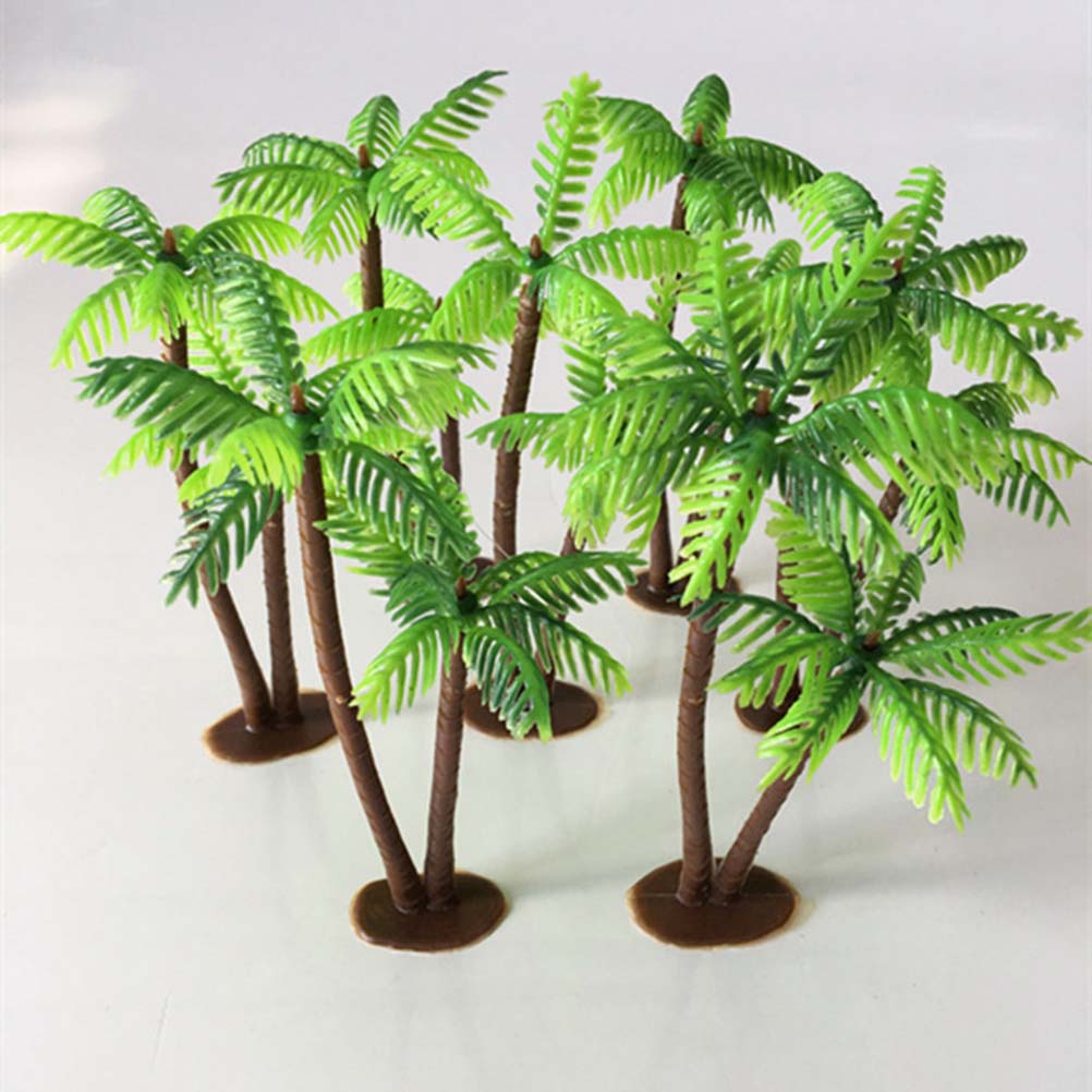 Tree Palm Trees Mini Decor Lan - Planted Aquarium Models 评论和价格