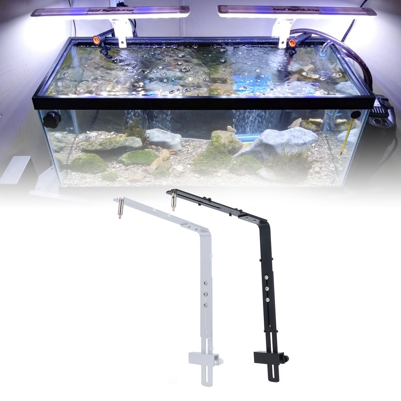 Aquarium Lamp Stand Aquarium L - Aquarium Plant Holder 评论和价格