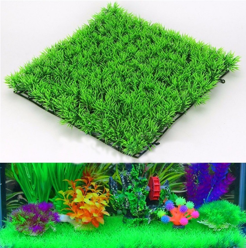 Artificial Green Grass Plant L - Planted Aquarium Materials 评论和价格