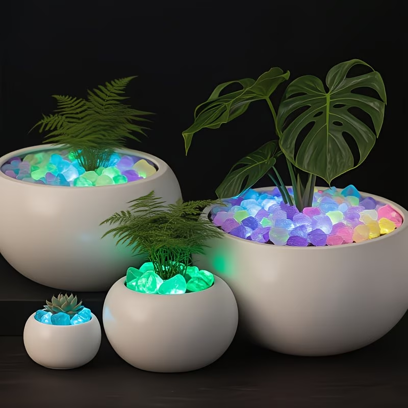 300PCS Luminous Pebble Set,0.9 - Aquarium Planting Ideas 评论和价格