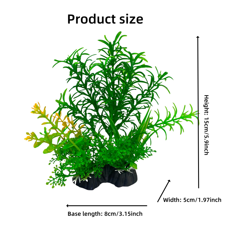 1PCS Aquarium Decor Set - Vibr - Planted Aquarium Materials 评论和价格