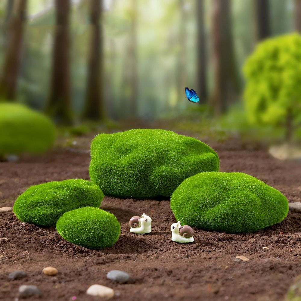 2/4/6/10PCS Green Artificial M - Planted Aquarium Models 评论和价格