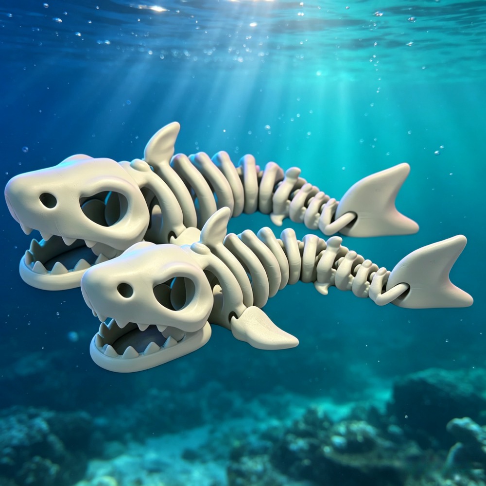 Shark Skeleton Aquarium Decor  - Aquarium Planting Ideas 评论和价格