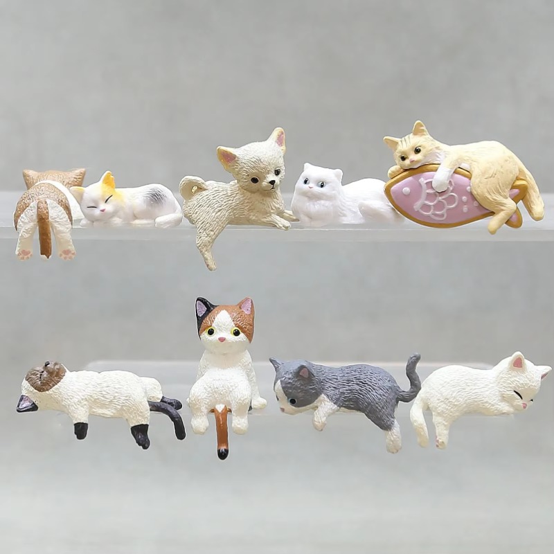 1Pc Cute Cartoon Cat PVC Home  - Aquarium Planting Ideas 评论和价格