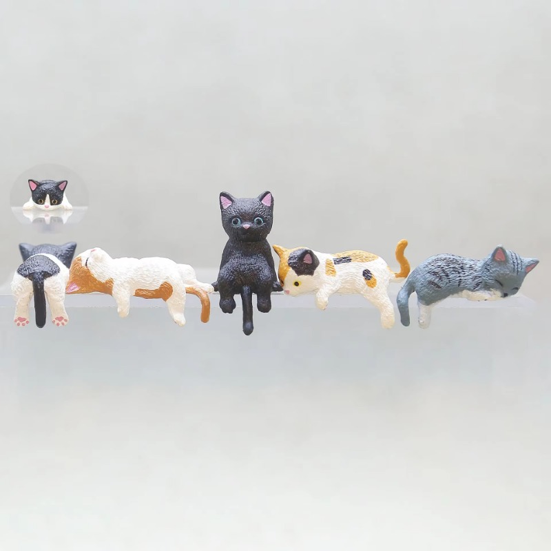 1Pc Cute Cartoon Cat PVC Home  - Aquarium Planting Ideas 评论和价格