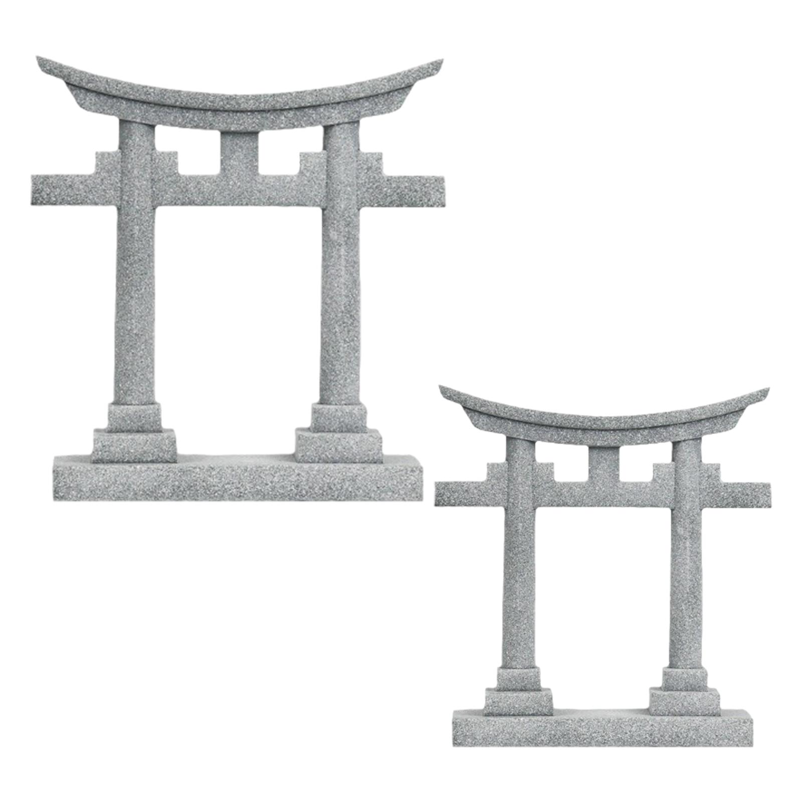 Japan Torii Gate Shrine Model  - Planted Aquarium Models 评论和价格