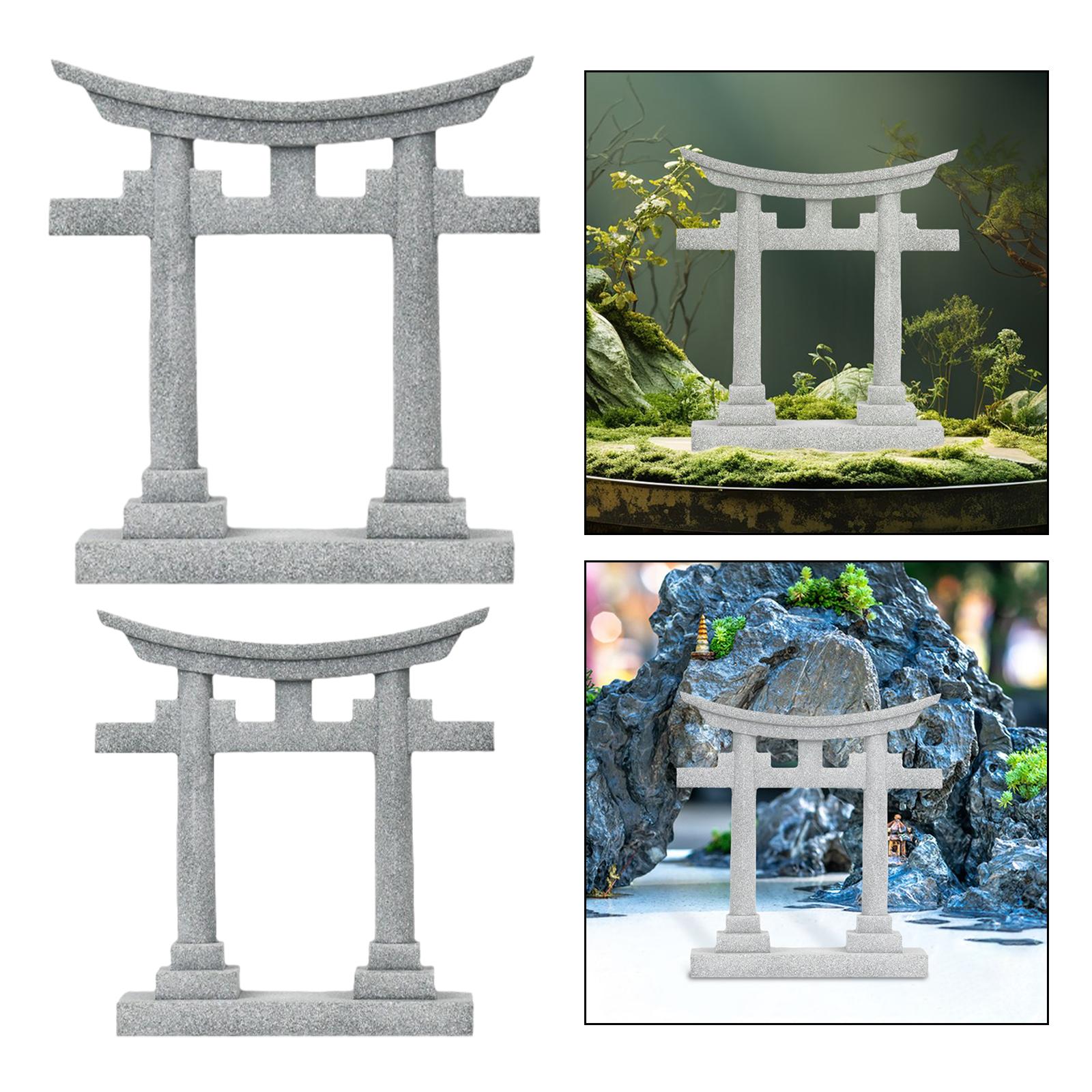 Japan Torii Gate Shrine Model  - Planted Aquarium Models 评论和价格
