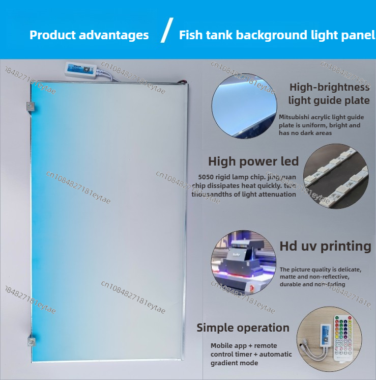 Fish Tank Background Light Boa - Led Planted Tank Light 评论和价格