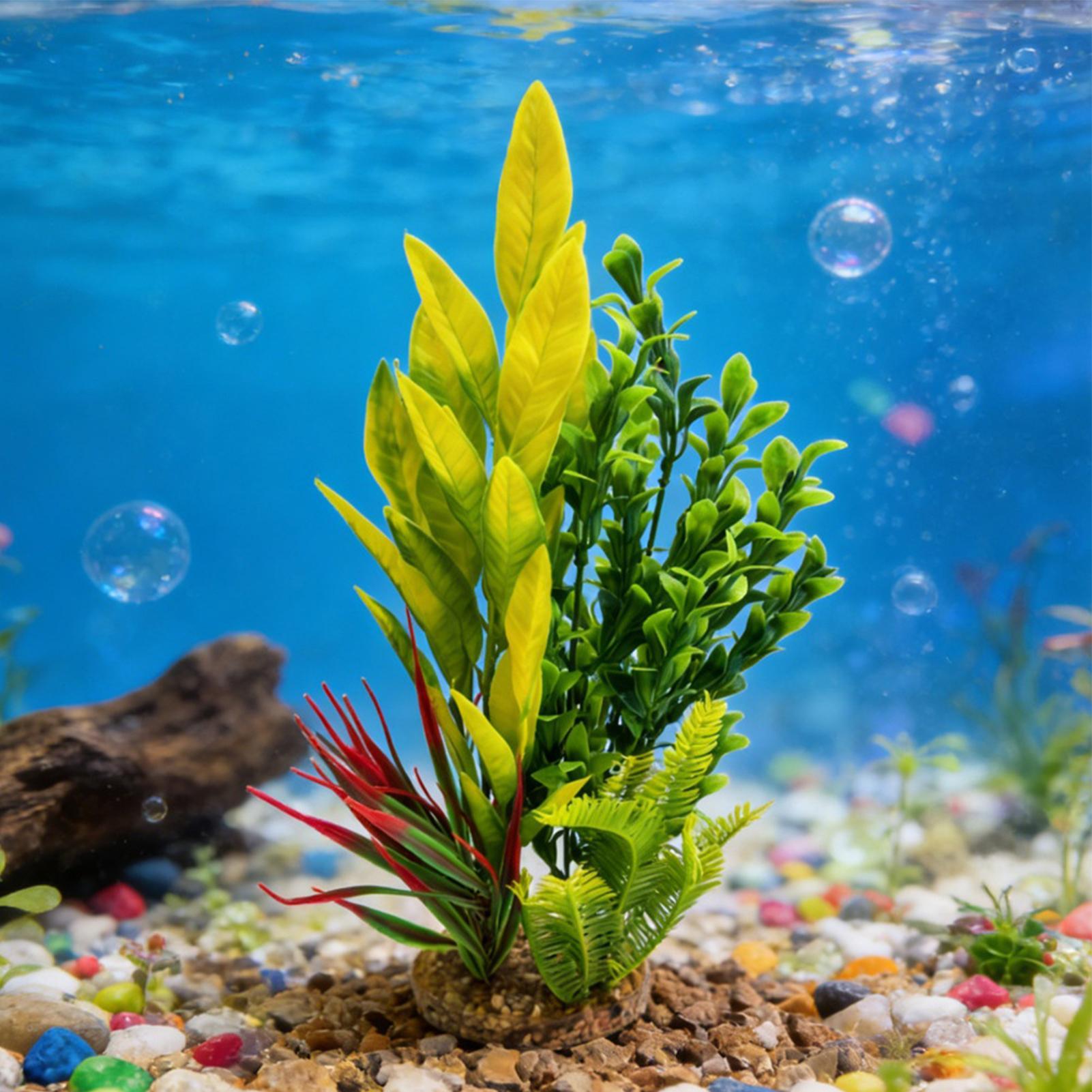 Artificial Aquarium Plants Shr - Planted Aquarium For Beginners 评论和价格