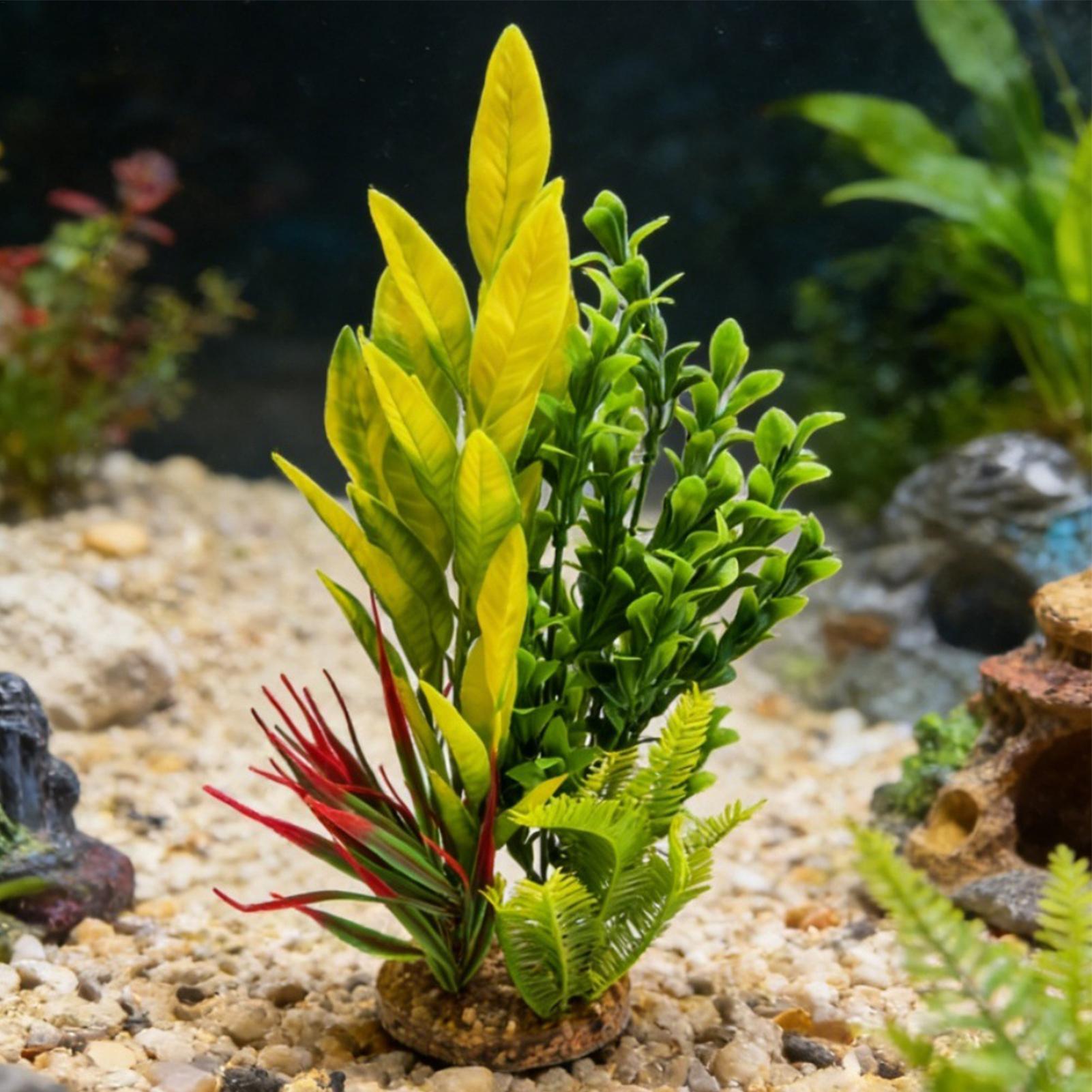 Artificial Aquarium Plants Shr - Planted Aquarium For Beginners 评论和价格