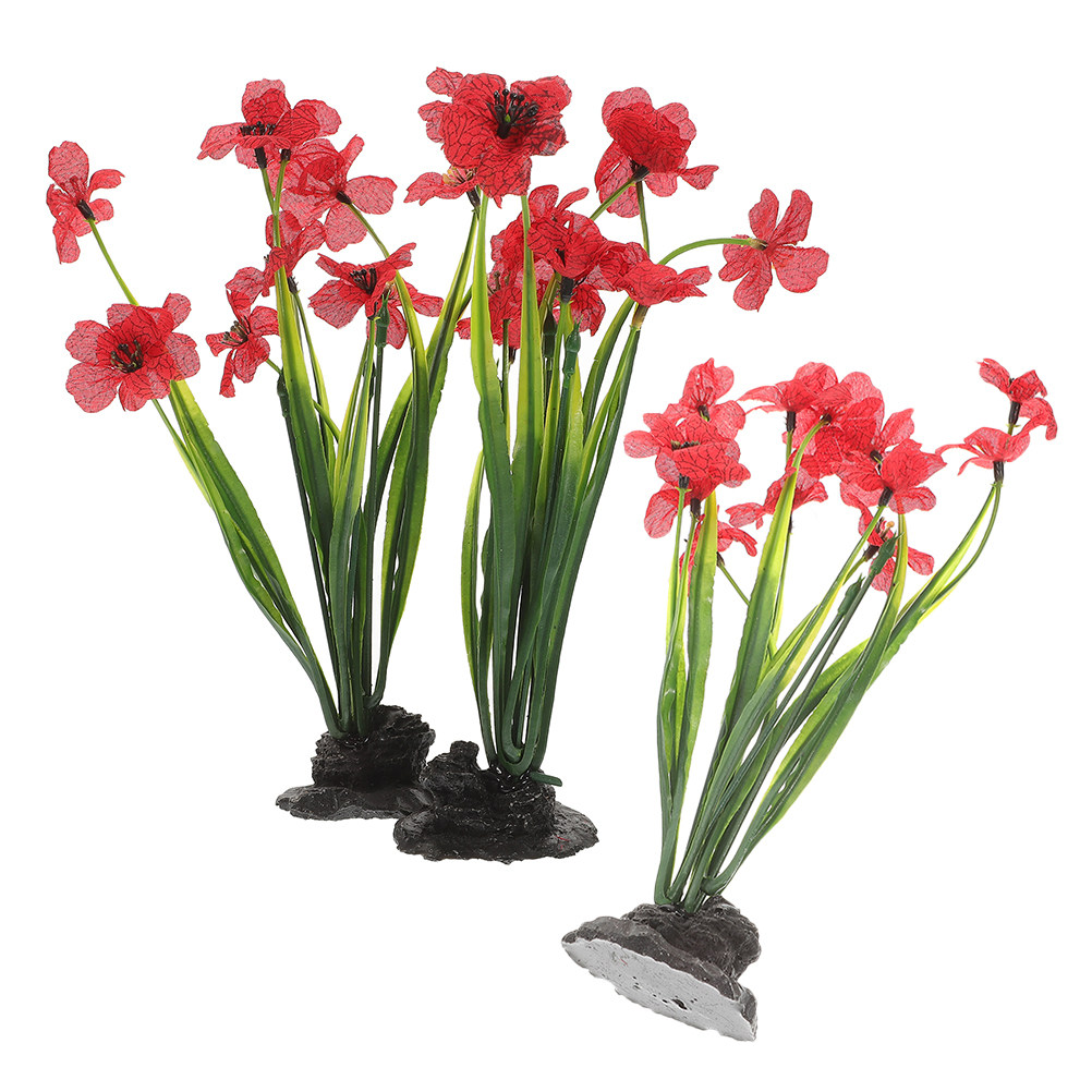 3Pcs Fish Tank Landscape Decor - Planted Aquarium For Beginners 评论和价格