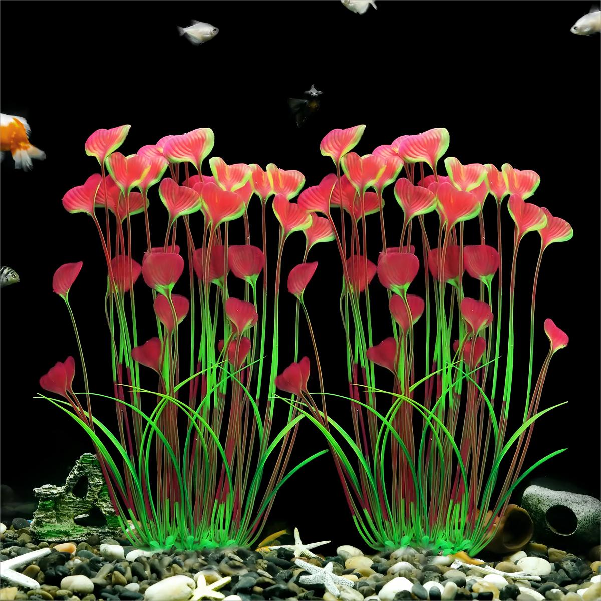 1 Pc Fish Tank Bionic Aquatic  - Planted Aquarium Materials 评论和价格