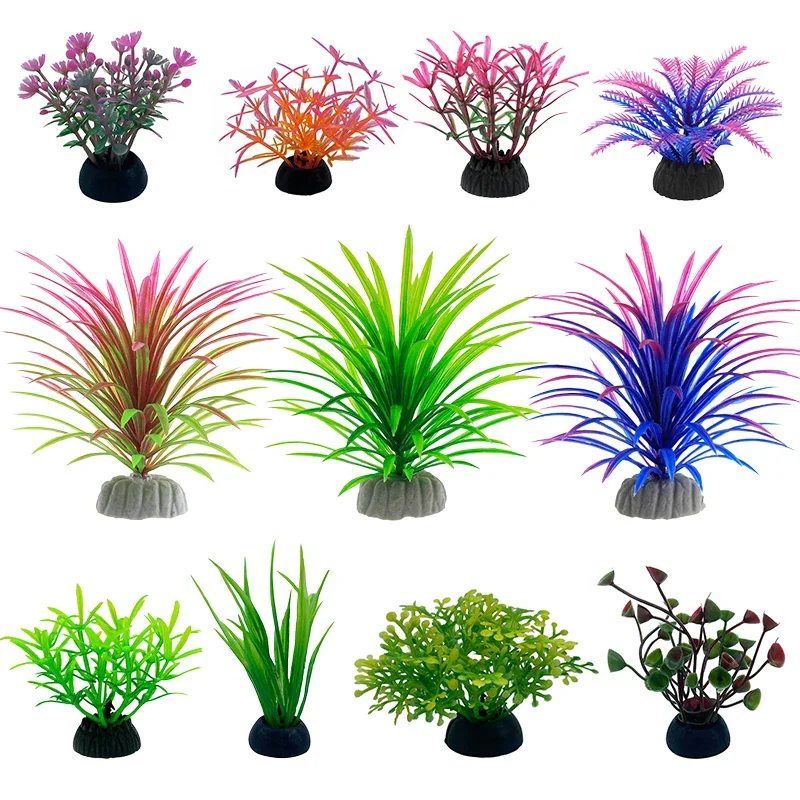 PVC Aquarium Decorative Simula - Planted Aquarium Materials 评论和价格