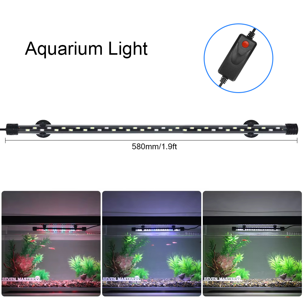 58CM  Aquarium Light LED Plant - Led Planted Tank Light 评论和价格
