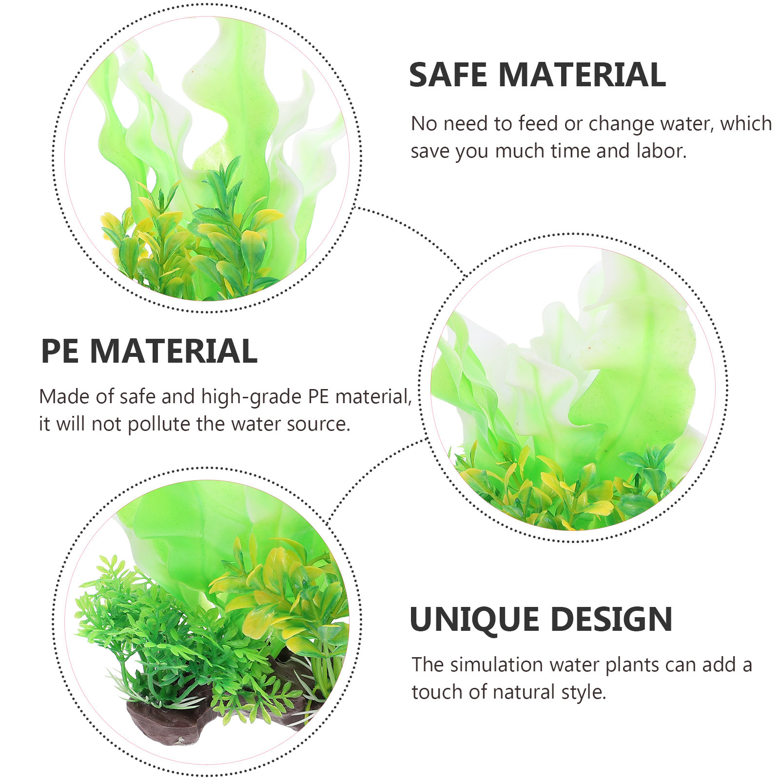 Premium Lifelike Artificial Aq - Planted Aquarium Materials 评论和价格