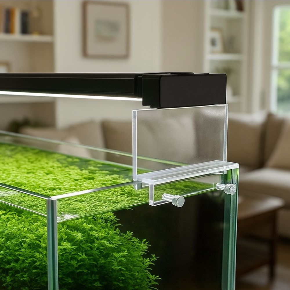 Clear Acrylic Aquarium LED Lig - Aquarium Plant Holder 评论和价格