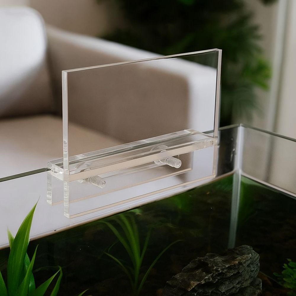 Clear Acrylic Aquarium LED Lig - Aquarium Plant Holder 评论和价格