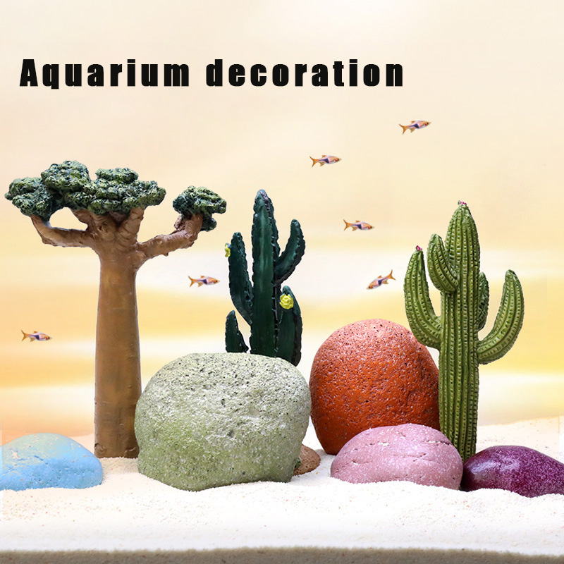 Fish Tank Decoration Aquarium  - Planted Aquarium Models 评论和价格