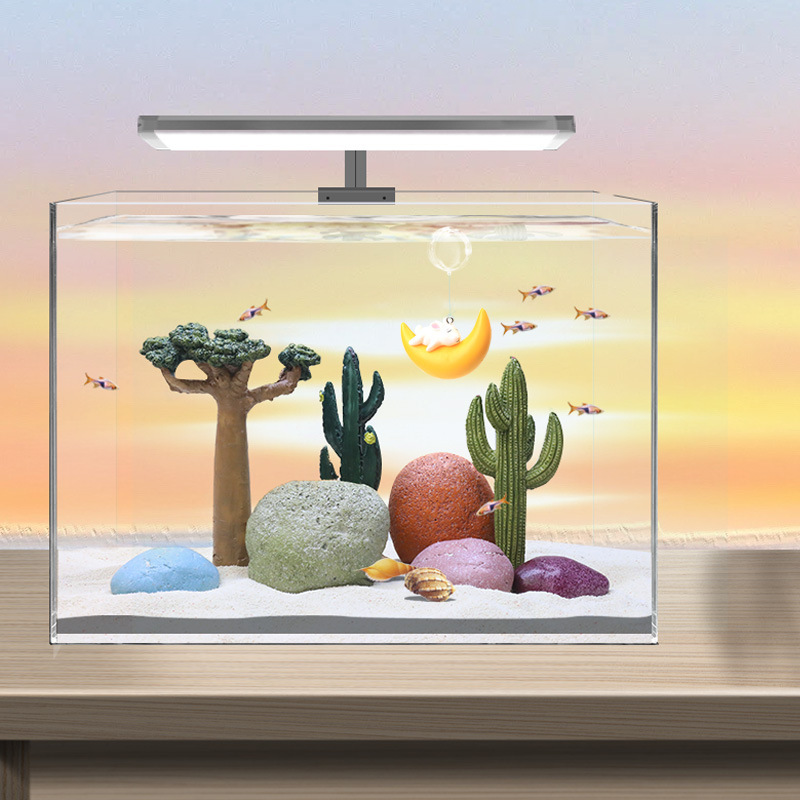 Fish Tank Decoration Aquarium  - Planted Aquarium Models 评论和价格
