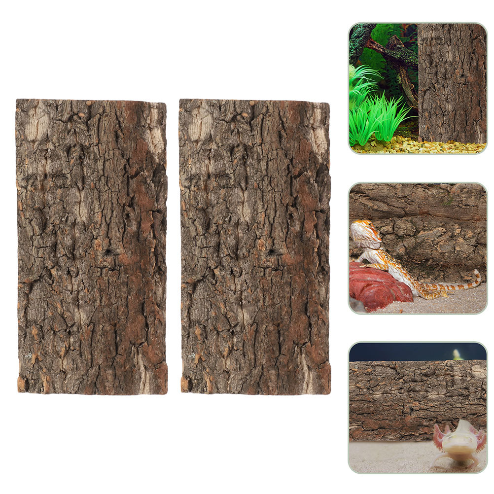 2Pcs Terrarium Cork Bark for R - Aquarium Planting Ideas 评论和价格