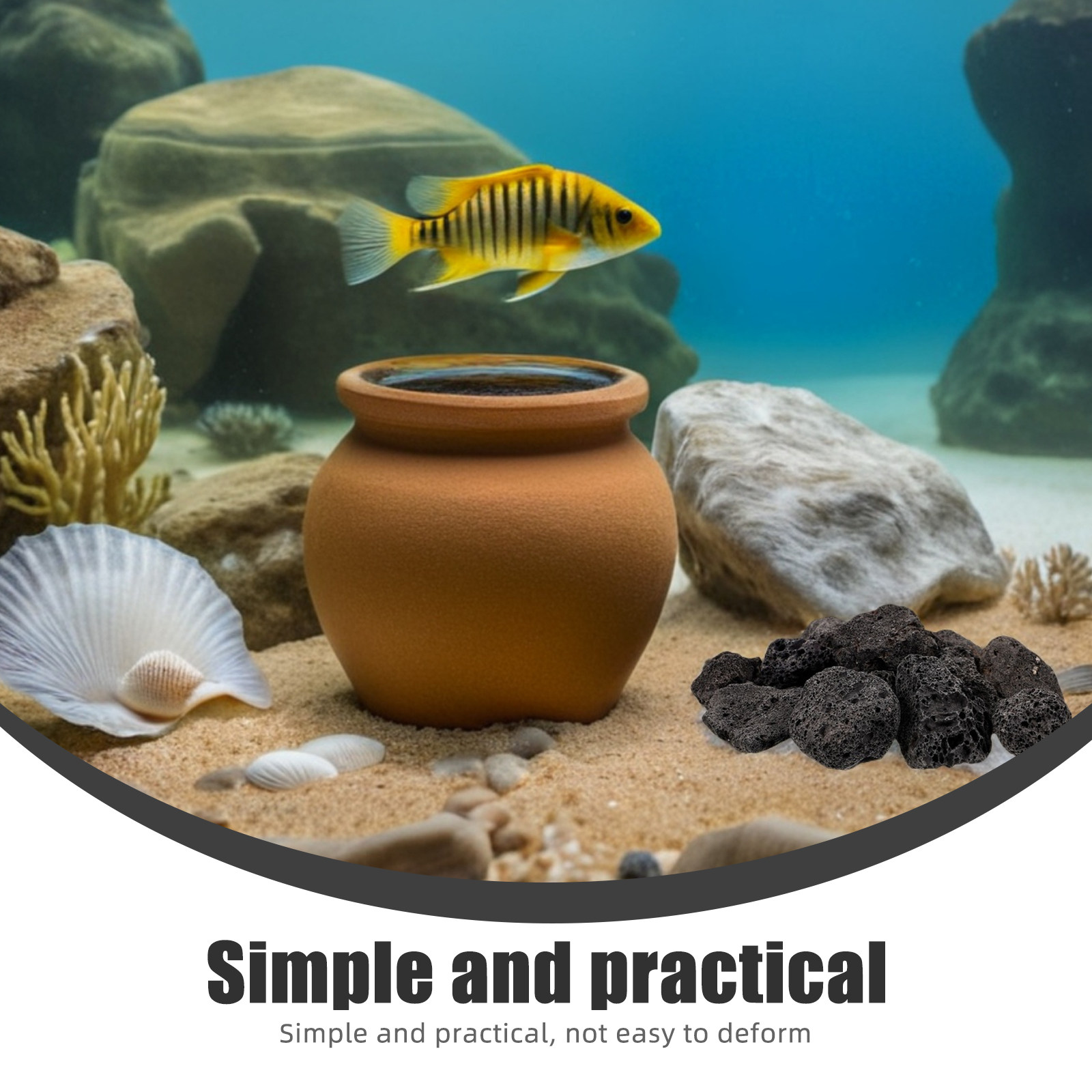 1Pack Natural Volcanic Stones  - Aquarium Planted Fish 评论和价格