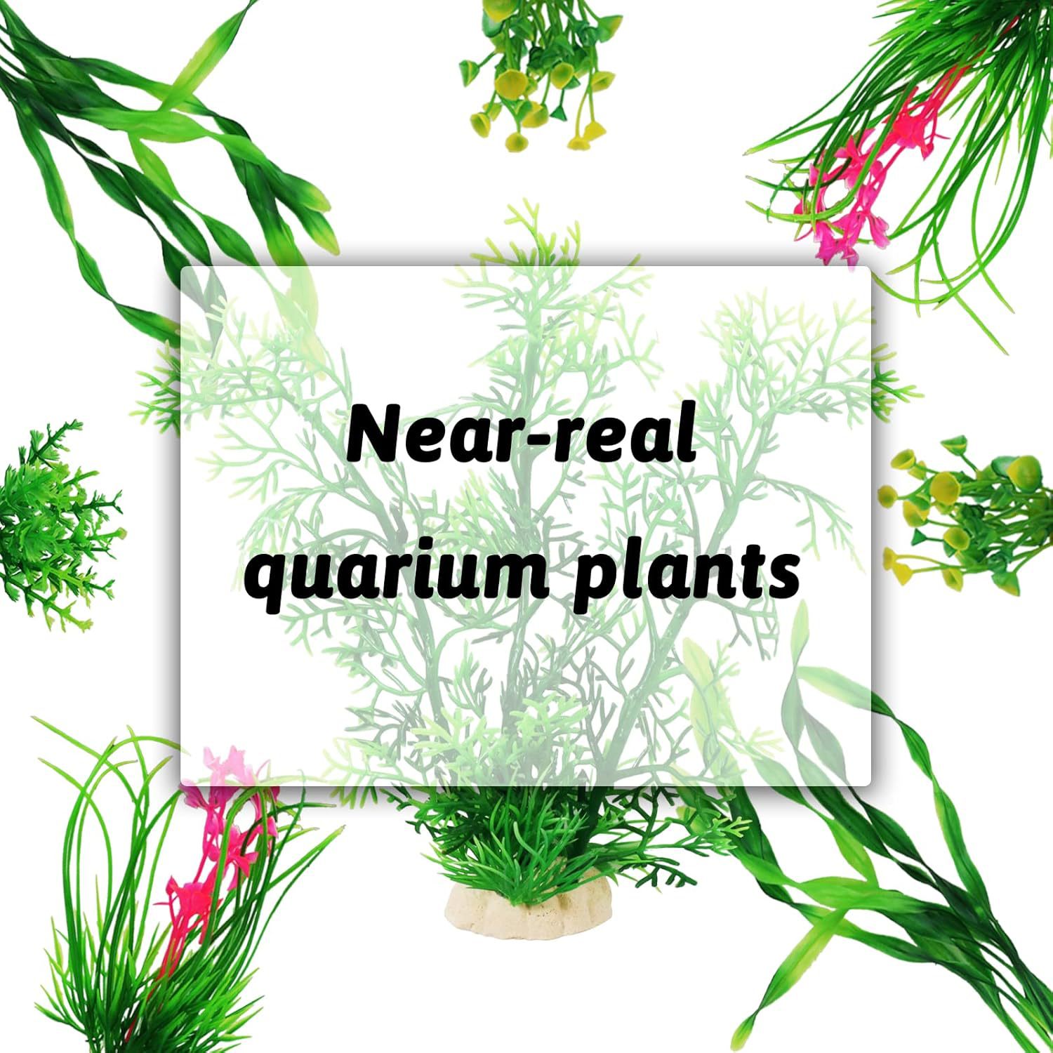 Artificial Aquarium Plants Set - Planted Aquarium For Beginners 评论和价格